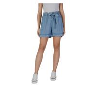 b.young - Shorts en Denim Bleu avec Ceinture - Femme - Shorts - Bleu - Taille: 40 FR