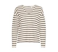 b.young Sweat-shirt beige / noir, Taille L