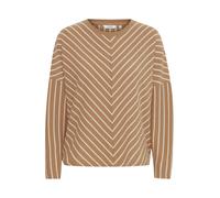 b.young Sweat-shirt marron / blanc, Taille M