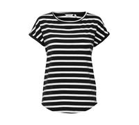 b.young T-shirt 'BYPamila' noir / blanc, Taille L