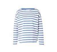 b.young T-shirt 'BYRamsi' bleu / blanc cassé, Taille XS