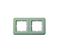 Telegärtner B00005A0009Y panneau de cadre 2x blanc-alpin Blanc G