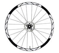 B0012 - 28-29'' - 26'' - 27,5'' - 28-29'' Pouces - Roue VTT Bike Stickers Jantes Racing Jantes Code B0012 (28-29'' Pouces, Blanc brillant)