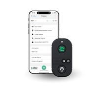 Baltee B01 by Alarme antivol connectée pour vélo et Trottinette, Détecteur de Chute, Bouton SOS d'urgence, Avertisseur sonore Puissant - Assistant de sécurité Complet pour Cyclistes