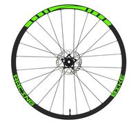 B0141 - 28-29" - 26" - 27,5" - 28-29" pouces - Roue de vélo VTT Stickers jantes Racing Code B0141 (28-29'' Pouces, Vert Fluorescent)