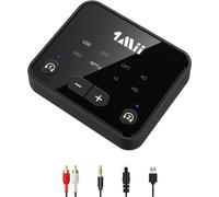 B06t6 Émetteur Bluetooth 5.3 Pour Tv, Audio Sans Fil Avec Aptx Low Latency/Hd/Adaptive, Double Connexion Pour 2 Casques, Portée De 30 M, Entrées Optique/Usb/Aux/Rca, Contrôle Du Volume