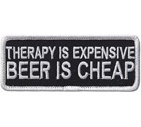 B087 - Ecusson Patch Brodé Thermocollant - 10 cm x 4 cm - Expensive Cheap