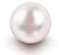 B0DKBBJSMRNAMZ Perle naturelle des mers du Sud 7,25 Ratti 7 carats avec carte certifiée en laboratoire et carte de garantie (pierre précieuse Moti certifiée naturelle/pierre précieuse/perle certifiée