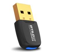 B1 Adaptateur Bluetooth 6.0 pour PC, USB 6.0 Dongle Bluetooth, EDR Récepteur sans fil pour ordinateur portable, PC, casque clavier souris stéréo compatible Windows 11/10/8.1/7