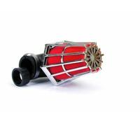 B1 Filtre à air conique Ø28mm chrome rouge - E5B99R0S2B