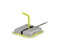 b1 maus bungee mit led und usb-hub - silber