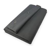 B1 Molleton de scène confectionné - Rideau Molleton occultant Opaque avec œillets de 40, idéal pour Film, Photo, théâtre & événements - 6 x 4 m, 300g/m2, Anthracite