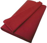 B1 Molleton de scène Vendu au mètre - Rideau Molleton en Coton, Rideau d'obscurcissement Opaque, idéal pour Film, TV, Photo, Théâtre et Événements - 3 m, 300 g/m2, Rouge Cerise