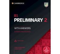 B1 Préliminaire 2 Livre de l'élève avec réponses avec audio avec banque de ressources