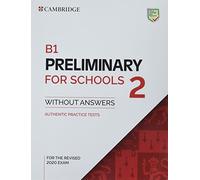 B1 Preliminary for Schools 2 Student's Book without Answers
