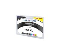 Cartouche d'encre Armor B10319R1 - Pack de 4 - noir, jaune, cyan, magenta - compatible - cartouche d'encre - pour HP Officejet 6000, 6000 E609a, 6500, 6500 E709a, 6500A,