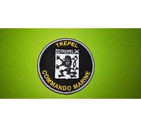 B174 PATCH ECUSSON COMMANDO MARINE TREPEL 8 CM