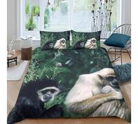 B1M7H4E9S Parure Housse de Couette Gibbon Chambre ado étudiant déco