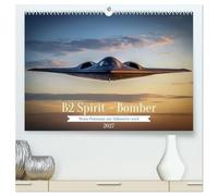 B2 Spirit - Bomber (hochwertiger Premium Wandkalender 2027 DIN A2 quer), Kunstdruck in Hochglanz: Der B¿2 Spirit ist ein strategischer ... Einsätze tief im feindlichen Luftraum.