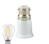 B22 à E27 / E27 à B22 Adaptateur d'éclairage | Adaptateur bulbe visser baïonnette | Convertisseur d'ajustement baïonnette l'ampoule ventilateur plafond | Convertisseur douille de lampe pour maison