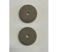 B280 BEST SOLUTIONS Lot de 2 meules moules, diamètre 40 mm - épaisseur 8 mm - trou de rechange 6 mm pour affûteur affûteur