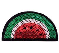 B2SEE Ecusson Melon pastèque Patch pailleté à Coudre Vetement Couture thermocollant