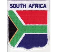B2SEE Ecusson Patch thermocollant Drapeau Afrique du Sud 8 x 6.5 cm