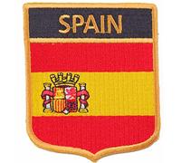 B2SEE Ecusson thermocollant Patch thermocollant d Espagne 8 x 7 cm