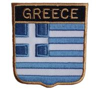 B2SEE Ecusson thermocollant Patch thermocollant Grece x 6 cm