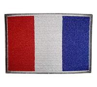 B2SEE Patch ecusson Drapeau France Tricolore brodé-rie thermocollant