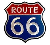 B2SEE - Route 66 Voyage USA americain - Écusson Patch Badge brodé thermocollant