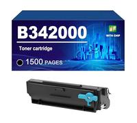 B342000 Cartouche De Toner Compatible pour Lexmark MB3442adw MB3442i B3442dw B3340dw, Toner Noir 1500 Pages,B342000-1 Pack