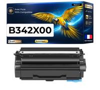 B342X00 Toner compatible pour Lexmark B3340 B3442 MB3442 Noir haute capacité avec puce 6000 pages Pack 1 impression nette pro