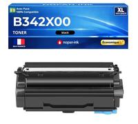 B342X00 Toner compatible pour Lexmark B3340 B3442 MB3442 Noir haute capacité avec puce 6000 pages Pack 1 impression nette pro