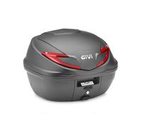 B360N2 GIVI Top Case 39L Noir Avec Catadioptres Rouges