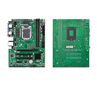 B365 Carte mère NAS pare-feu pour 6/7/8/9 générations de processeur LGA1151 d'ordinateur industriel MATX 2 DDR4 MAX 64 G, 4 emplacements SATA NVME/NGFF M.2 PCI-E (1 PCI-E3.0 x 16/1 PCI-E3.0 ×1
