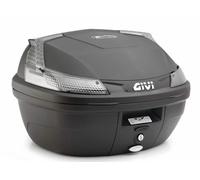 Givi B37NT Blade Tech Monolock Topcase avec Une Plaque, Noir