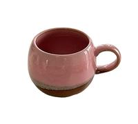 B3F7M4R9J2 Taza Chic Tasse en céramique à glaçage changeant de four Style Pastoral, tasse rétro, boire bureau, café, thé l'après-midi