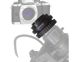 B4-m4/3Bague d'adaptation -pour Objectif B4 2/3" Compatible avec Appareil Photo Micro Four Thirds M4/3 pour E-P1, E-P2, E-P3, E-PL1, E-PL2, DMC-G1, DMC-G2, DMC-G3, DMC-GF2
