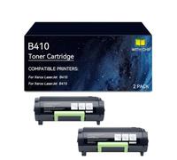 B410 Cartouche de Toner pour Xerox Noir, avec Puce, rendement de 6000 Pages | Remplacement for cartouche de toner pour Xerox 006R04725 B410 for imprimante B410 B415(2 pack)