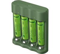 B421/85 4-Port USB Chargeur + 4X AAA NiMh 850mAh