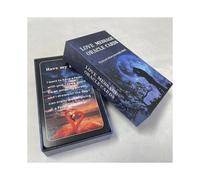 (B425) 12x7cm Mots-clés Message d'amour Cartes Oracle dans une boîte Jeu de Tarot Version anglaise Prophète