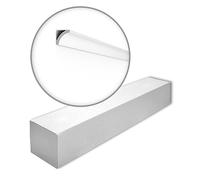 B5 NOMASTYL Moulure de plafond - 10 pièces (20 m) - 50 x 50 x 2000 mm - NOËL & MARQUET - une marque de NMC - Polystyrène