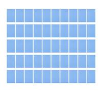 B5 Page Protectors 50 Pack | Translucent Frosted Covers for Reports/Presentations/Documents | Spill - Protective & Rollable PP Sheet Protectors | Removable Binding for Loose (Blue)