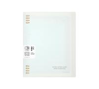 B5 Walking in The Clouds is not Easy. Livre à feuilles mobiles, simple couleur crème, manuel assorti - Bleu