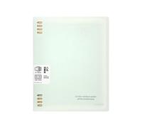 B5 Walking in The Clouds is not Easy. Livre à feuilles mobiles, simple couleur crème, manuel assorti - Vert