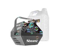 Beamz B500 Machine à Bulles Enfant/Mariage avec 5L de Liquide, Ventilateur Puissant, Bulles Taille Moyenne, Etrier de Fixation, Faible Consommation, Idéal en Intérieur comme en Extérieur