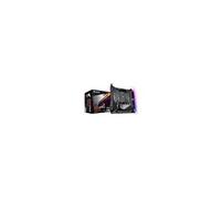 GIGABYTE B550I AORUS PRO AX Carte mère - Processeurs AMD Ryzen 5000, VRM 8 phases, jusqu'à 5300 MHz DDR4, 1xPCIe 4.0 + 1xPCIe 3.0 M.2, Wi-Fi 6E, LAN 2.5GbE, USB 3.2 Gen 2