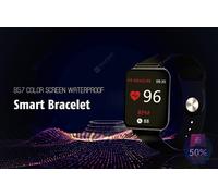 B57 Bracelet Connecté D'écran Couleur Imperméable - Rose