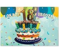 B6 Carte d'anniversaire 18